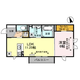 ルアナ・マーリエ ルアナ(Luana)【2階】の間取り