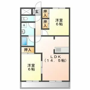 B・INSIDE249【3階】の間取り