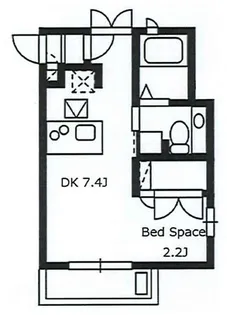 イオリス【1階】の間取り