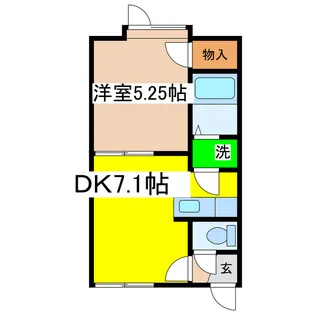Enjoy【2階】の間取り