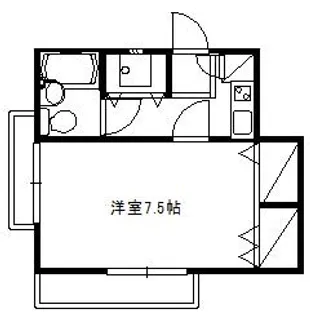 逗子プリマベーラ【2階】の間取り