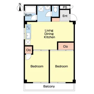レナシス西葛西【2階】の間取り