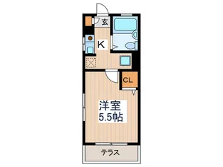 メゾンM【1階】の間取り