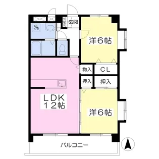 PRIMA・VERAV【1階】の間取り