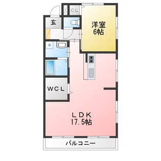 マンション今池【2階】の間取り