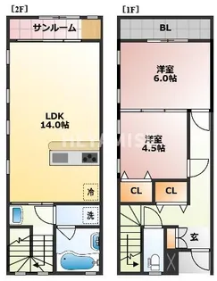 Porto Vista IIの間取り