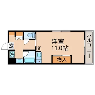T FLATSIII【3階】の間取り