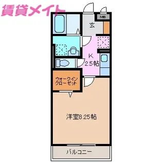 Famill Tomo【2階】の間取り