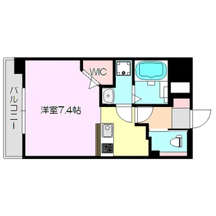 プライマル新大阪【9階】の間取り