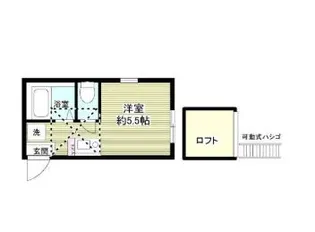 G・Aタウン山手・矢口台【2階】の間取り