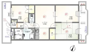 エミネンスマンション【2階】の間取り