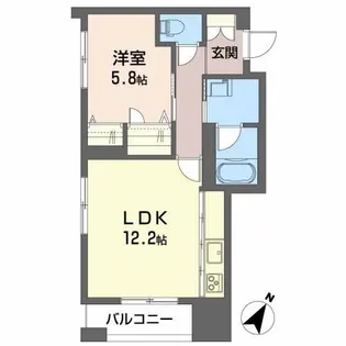 フォレナ利府【2階】の間取り