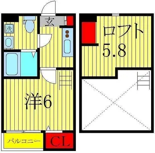 新柏テラス【1階】の間取り