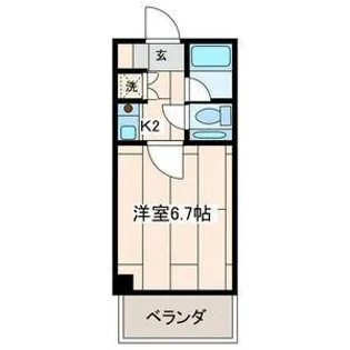 ウエストウィンハイム【7階】の間取り