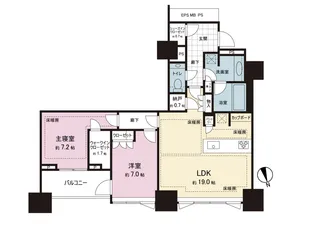 三田ガーデンヒルズ ノースヒル N【13階】の間取り