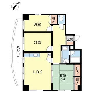 ステラ・アーク【1階】の間取り