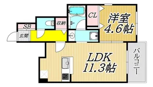 S_MAISON【1階】の間取り