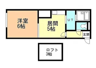 プレミヤード西岡【1階】の間取り
