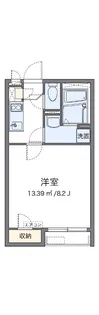 クレイノFUJIMII【2階】の間取り