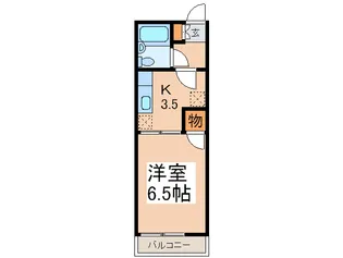 プレジオ松原【2階】の間取り