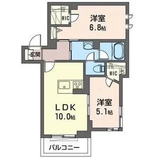 セント シーズン【3階】の間取り