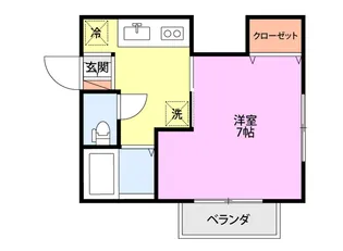 プリオールII【2階】の間取り