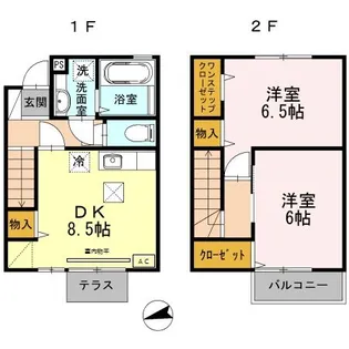 ルース・コンフォートIIの間取り