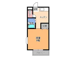 リモージュK【2階】の間取り