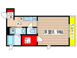 ブライトンテラス【1階】の間取り