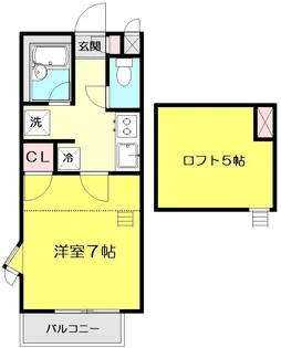 エスポワール和光【2階】の間取り