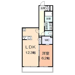 リラフォート【1階】の間取り