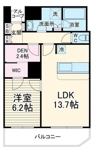 パークハウスプレシアタワー【25階】の間取り