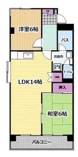 瑞郷ビルB棟【3階】の間取り