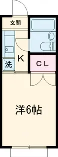 ハイツ守屋【2階】の間取り