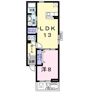 グラン グラン【2階】の間取り