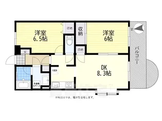ガーデンパレス関町【3階】の間取り