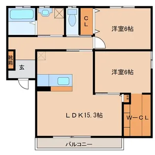 Aster【1階】の間取り