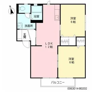 リーブル21【2階】の間取り