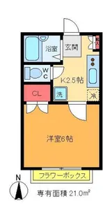アネシスI・II【1階】の間取り