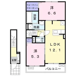 グレース パーク【2階】の間取り