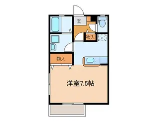 アルグレイV【1階】の間取り