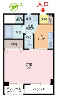 リヴァブル【2階】の間取り