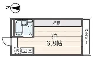 ウエストウッド【2階】の間取り
