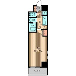 レガーロ御茶ノ水I【8階】の間取り