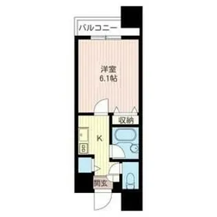 LASANTE板橋本町【9階】の間取り
