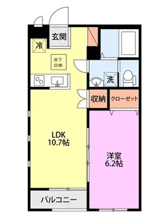fair ways【1階】の間取り