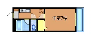 コーポグロリア【3階】の間取り