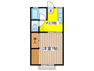 メゾン武蔵野【2階】の間取り