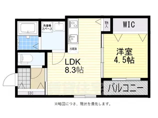 J-Bright西九条2【2階】の間取り