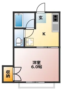 コーポ静和【2階】の間取り